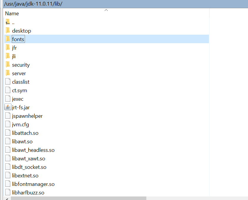 TomEE and WebLogic Font Folder